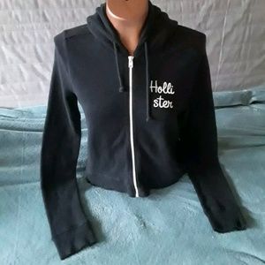 Hollister crop hoodie